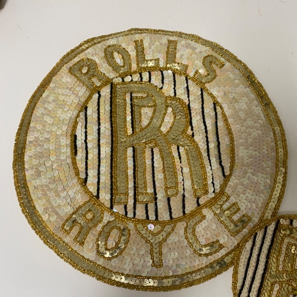 Rolls Royce Sequin Appliqué - Picture 3 of 3